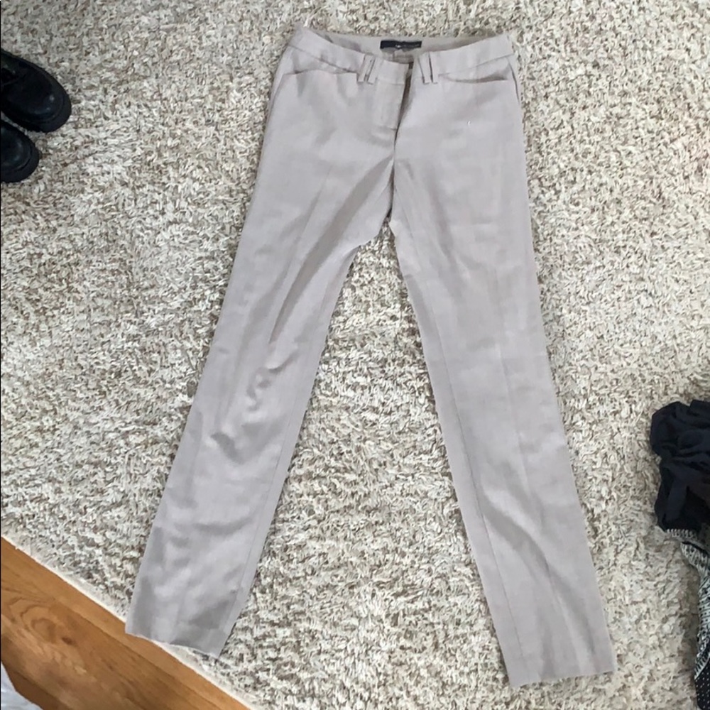 Cream trousers